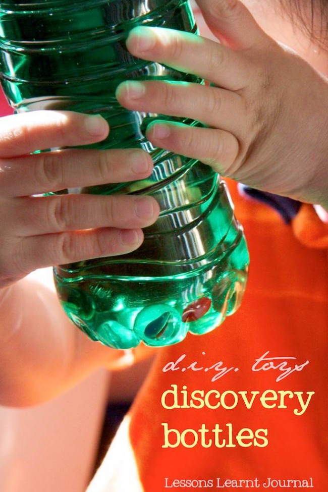 DIY Toys Discovery Bottles Lessons Learnt Journal