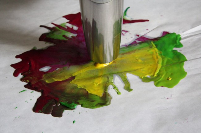 Melted crayons a bad idea