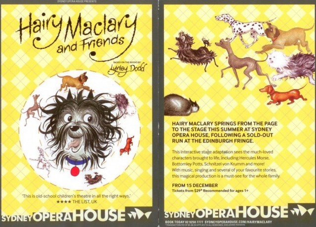 Book Feature (& Stage Show): Hairy Maclary