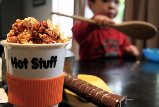 Mr. Cornelius Makes Popcorn