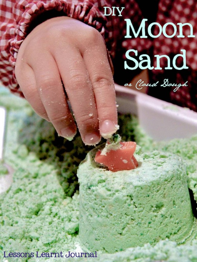 DIY Moon Sand Recipe - Life. Family. Joy