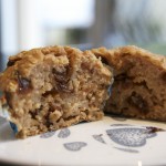 Hearty Oatmeal Muffins for Valentine’s Day