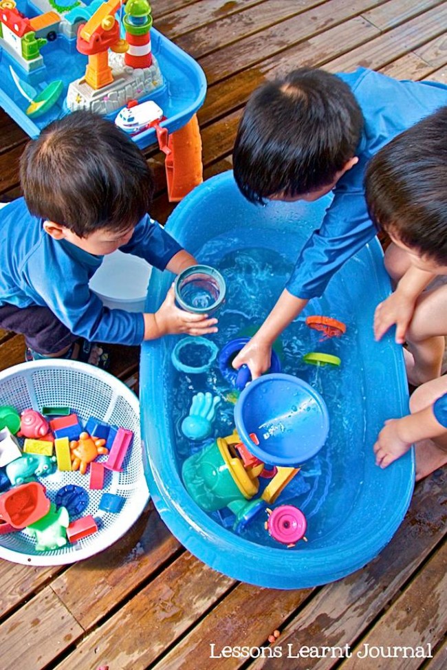 Water Play Toys Lessons Learnt Journal