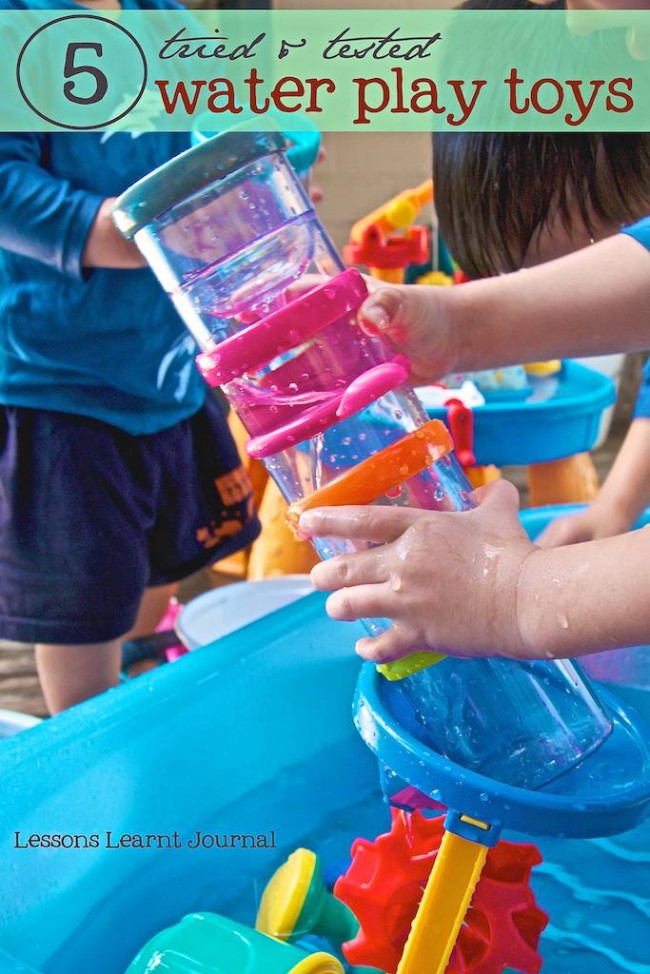 toys to play in water