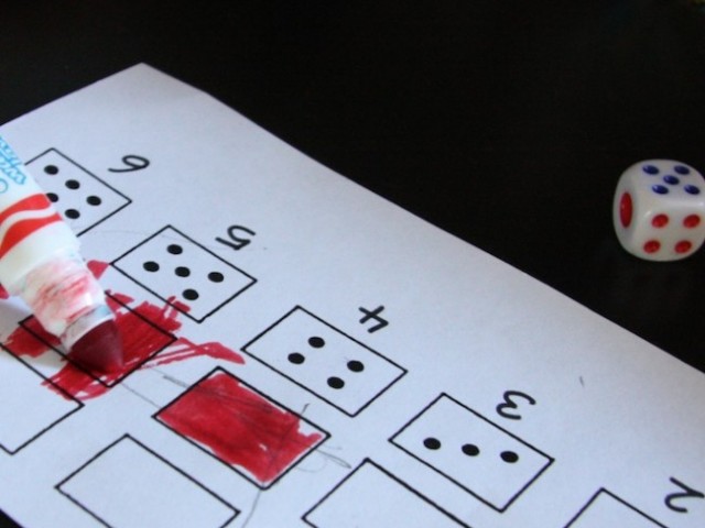 Dice Bingo – Subitising