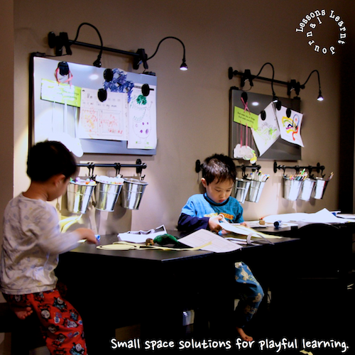 Small Space Solutions for Playful Learning