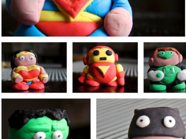 Cake Decorating: Superhero Modelled Figures
