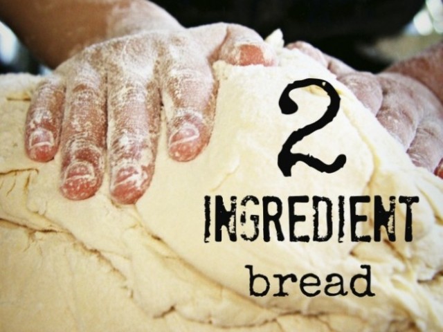 Bread Recipe: 2 Ingredient Bread