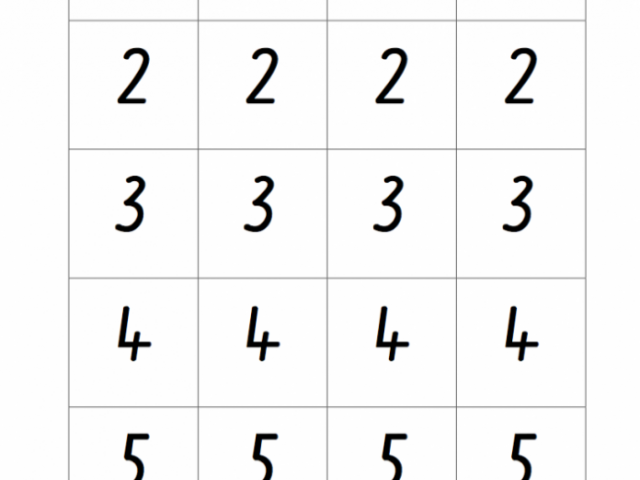 Maths: Does Your Child Know Their Numerals?