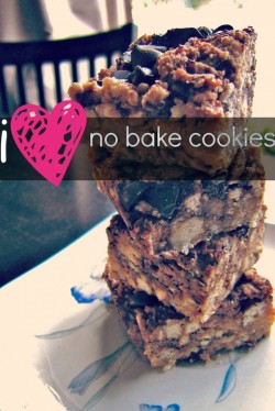 no bake cookies LessonsLearntJournal