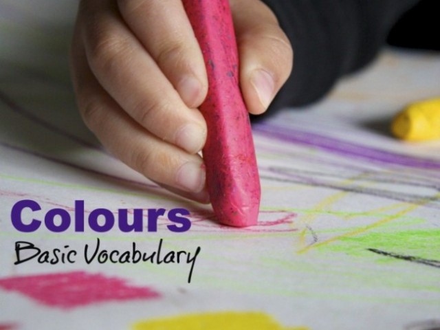 Colours: Vocabulary for Beginning Readers