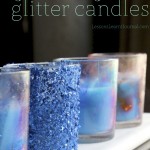 DIY Christmas Gifts Glitter Candles LessonsLearntJournal