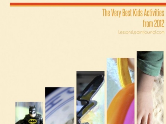 The Very Best Kids Activities from 2012