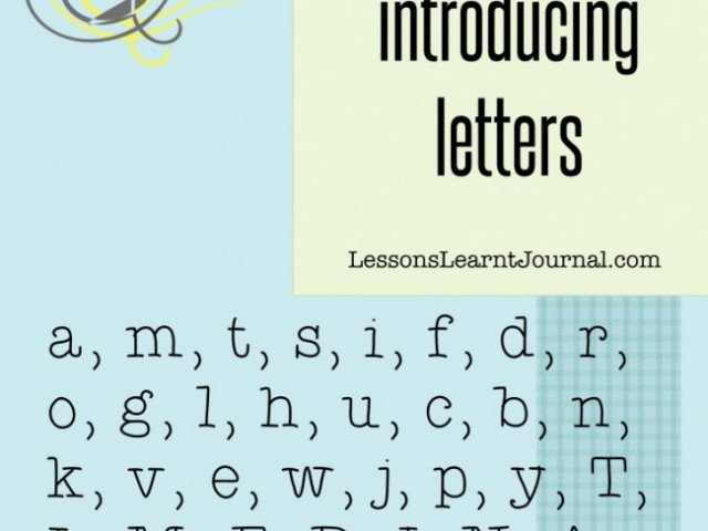 How to Teach Reading & Writing: Letters