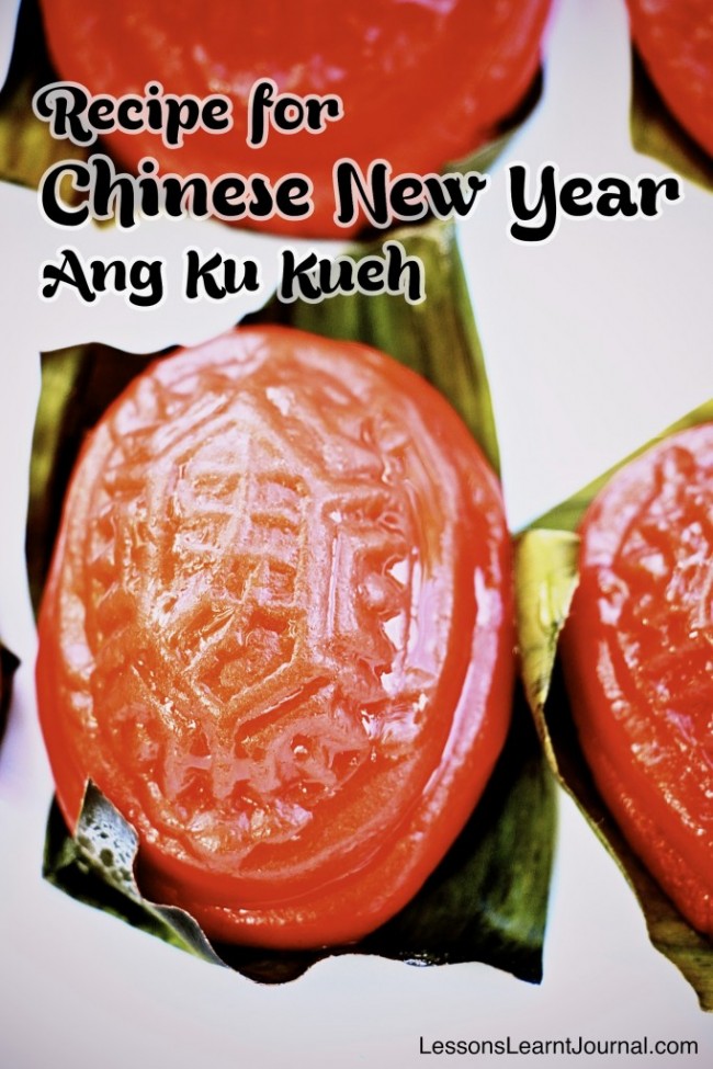 Recipe Chinese New Year Ang Ku Kueh LessonsLearntJournal