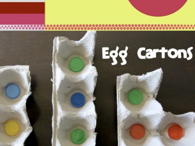 Math Games: Counting, Egg Carton
