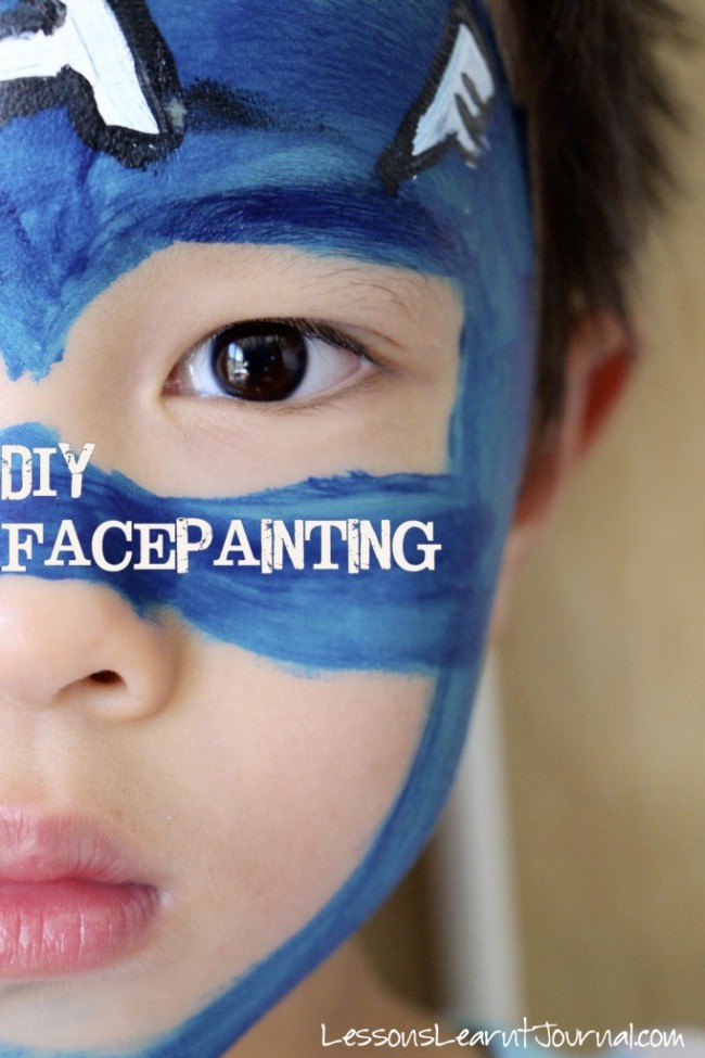 Face Painting With Watercolor Pencils – Curated Play Spaces