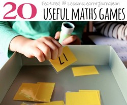 Activities for Children Maths Games Lessons Learnt Journal (1)