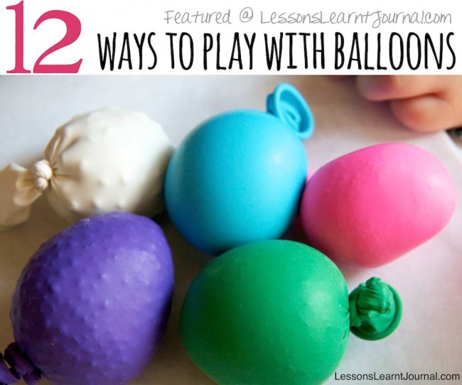 Activities for Children: Balloon Games