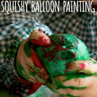Squishy Balloon Painting by Lessons Learnt Journal