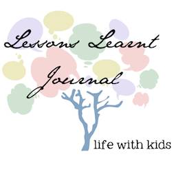 Activities for Children Life With Kids Lessons Learnt Journal