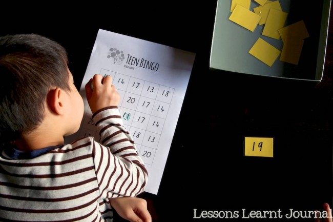 Math Games Teen Bingo Lessons Learnt Journal b (1)