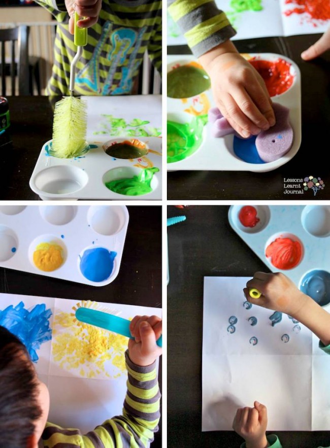 Fine Motor Activity Exploring Painting Tools via Lessons Learnt Journal 03 (1)