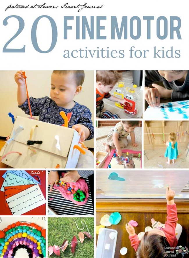 25+ Easy Toddler Fine Motor Activities