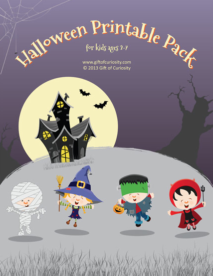 Halloween Printable Pack via Gift of Curiosity