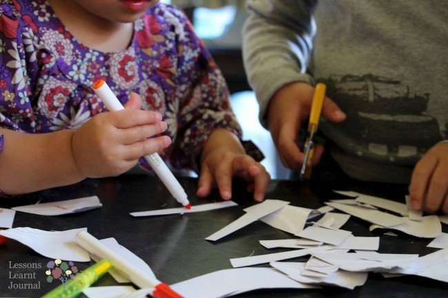 Christmas Crafts for Kids Angel Wings via Lessons Learnt Journal 07