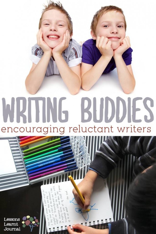 Writing Activities Writing Buddies for Reluctant Writers via Lessons Learnt Journal