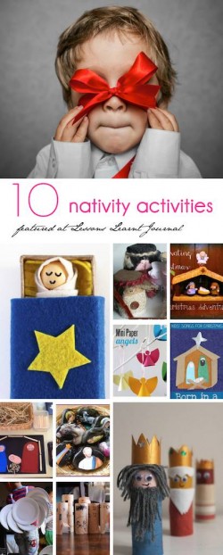 Christmas Nativity Activities via Lessons Learnt Journal
