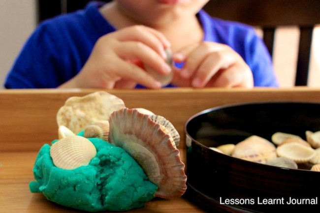 Make Playdough Beach Themed via Lessons Learnt Journal 03