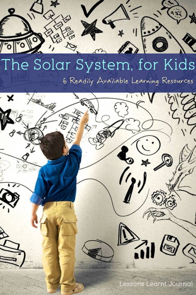 Solar System for Kids via Lessons Learnt Journal