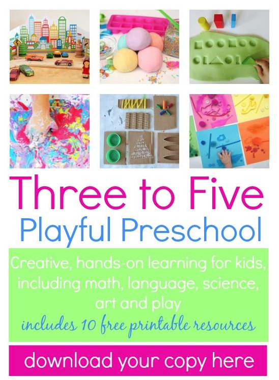 Games for Kids: Three to Five Playful Preschool eBook via Lessons Learnt Journal
