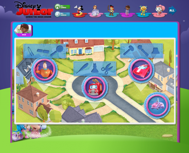 Doc McStuffins Doc Mobile Game