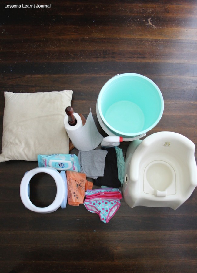 How To Potty Train Essential Equipment via Lessons Learnt Journal 03