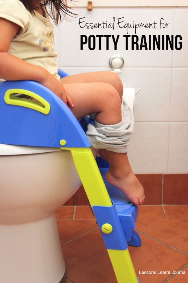 How To Potty Train Essential Equipment via Lessons Learnt Journal